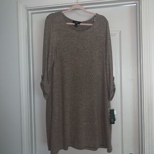 XL Brown Cozy Dress (With Tags)